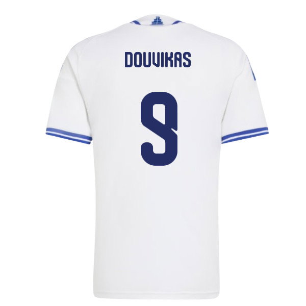 2026-2027 Greece Home Shirt (Douvikas 9)-SoccerKits Hub | Buy Soccer Jerseys Online